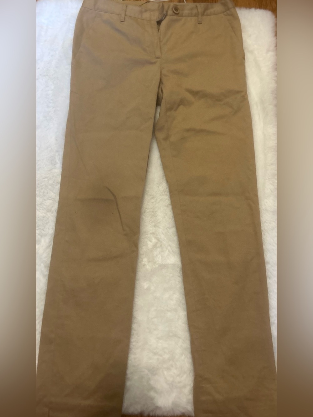 Moschino Womans Khaki Chino Pants - Light Brown